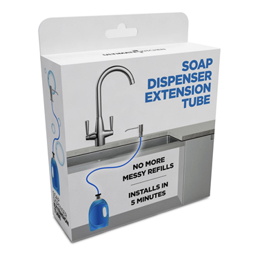 Details about   Brass Brushed Nickel Soap Dispenser 47" Extension Tube Kit for Kitchen Sink Pump 